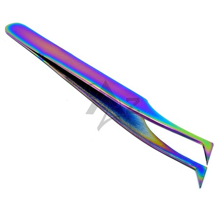 A2Z Scilab Semi Angled Multi Color Volume Lash Eyelash Extension Tweezers A2Z-ZR259